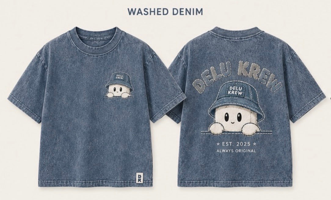Washed Blue