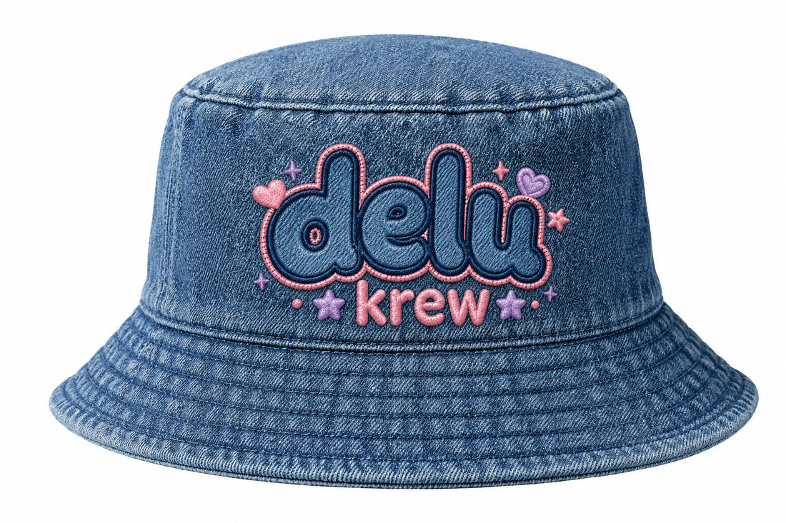 Meet the DELU KREW denim hat & patch